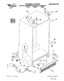 Part Location Diagram of 989959 Whirlpool Hole Plug (Almond)