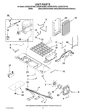 UNIT PARTS Diagram and Parts List for GSS30C7EYF02  Whirlpool Refrigerator
