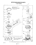 3367725 PUMP AND MOTOR Diagram and Parts List for DU9000XR1  Whirlpool Dishwasher