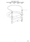 HEATER Diagram and Parts List for KUDI25CHBL0  KitchenAid Dishwasher
