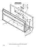 SECTION Diagram and Parts List for EH15EFXRW07  Whirlpool Freezer