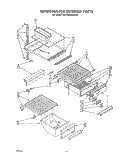 REFRIGERATOR INTERIOR, LIT/OPTIONAL Diagram and Parts List for ED25SMXRWR0  Whirlpool Refrigerator