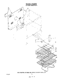 OVEN (CONTINUED) , LITERATURE AND OPTIONAL Diagram and Parts List for RE953PXKT0  Whirlpool Range