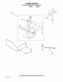 PUMP PARTS Diagram and Parts List for KUIS18PNXB1  KitchenAid Ice Maker