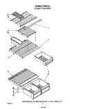 SHELF Diagram and Parts List for ET16EK1PWR4  Whirlpool Refrigerator