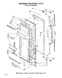 Part Location Diagram of 988671 Whirlpool PANEL-INT