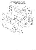Part Location Diagram of 8053355 Whirlpool KNOB