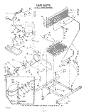 UNIT Diagram and Parts List for KTRF22MTAL00  Whirlpool Refrigerator