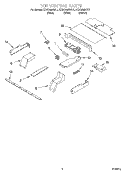 TOP VENTING, OPTIONAL Diagram and Parts List for KEBC208HBT1  KitchenAid Wall Oven