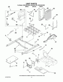 UNIT PARTS Diagram and Parts List for ED5CHQXVB02  Whirlpool Refrigerator