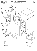 Part Location Diagram of 8181630 Whirlpool USE WPL 8182609