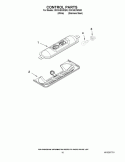 CONTROL PARTS Diagram and Parts List for ID3CHEXWS00  Whirlpool Refrigerator