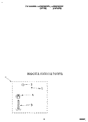 MISCELLANEOUS Diagram and Parts List for LLR8245BW0  Whirlpool Washer