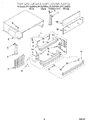 TOP GRILLE AND UNIT COVER Diagram and Parts List for KBLP36MHS00  KitchenAid Refrigerator