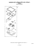 SMOOTH TOP RCK 893 (242887) Diagram and Parts List for RS576PXL1  Whirlpool Range
