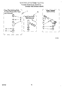 WATER SYSTEM Diagram and Parts List for GSQ9310HQ0  Whirlpool Washer