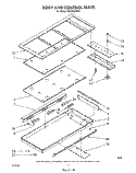 SECTION Diagram and Parts List for RC8850XRH2  Whirlpool Cooktop