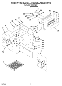Part Location Diagram of 8182953 Whirlpool WASHER