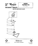 MOTOR AND DRIVE, LIT/OPTIONAL Diagram and Parts List for TC8700XYP0  Whirlpool Trash Compactor