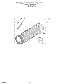 SALES ACCESSORY PARTS Diagram and Parts List for YLTE5243DQ2  Whirlpool Washer Dryer Combo