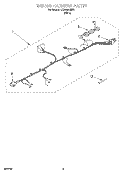 Part Location Diagram of 3966385 Whirlpool Block, Disconnect (Motor)