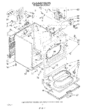 SECTION Diagram and Parts List for KEYE750VTO0  KitchenAid Dryer