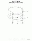 HEATER PARTS Diagram and Parts List for WDT790SLYB0  Whirlpool Dishwasher