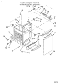 CONTAINER Diagram and Parts List for KCCC151EBL1  KitchenAid Trash Compactor