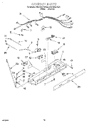 CONTROL, LIT/OPTIONAL Diagram and Parts List for KSRP22KDAL00  KitchenAid Refrigerator