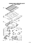 COMPARTMENT SEPARATOR Diagram and Parts List for RT14CKXVW11  Roper Refrigerator