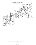 CONTROL PANEL Diagram and Parts List for RM955PXPW1  Whirlpool Microwave Oven Combo
