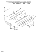 REFRIGERATOR CONTROL PANEL Diagram and Parts List for KSSP36QHT00  KitchenAid Refrigerator