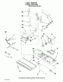 UNIT PARTS Diagram and Parts List for KFIS27CXMS5  KitchenAid Refrigerator