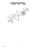 CONVECTION FAN Diagram and Parts List for KEBS177YWH1  KitchenAid Wall Oven
