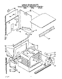 UPPER OVEN Diagram and Parts List for KEBS207YAL1  KitchenAid Wall Oven
