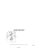 WATER PUMP Diagram and Parts List for LA6680XPW1  Whirlpool Washer