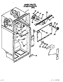 LINER Diagram and Parts List for ET25RKXYW00  Whirlpool Refrigerator