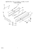 REFRIGERATOR CONTROL PANEL Diagram and Parts List for KSSS42MDX04  KitchenAid Refrigerator