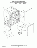 Part Location Diagram of W10338903 Whirlpool BRCKT-STAT