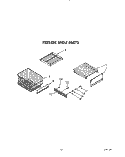 FREEZER SHELF Diagram and Parts List for KSSS42DWW02  KitchenAid Refrigerator