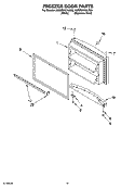 Part Location Diagram of WP2220214 Whirlpool Nameplate