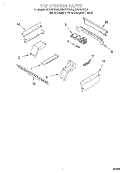 TOP VENTING, OPTIONAL Diagram and Parts List for RS675PXEQ2  Whirlpool Range