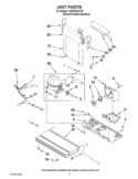 UNIT PARTS Diagram and Parts List for GI6FARXXY07  Whirlpool Refrigerator