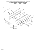 REFRIGERATOR CONTROL PANEL Diagram and Parts List for KSSS48MHT00  KitchenAid Refrigerator