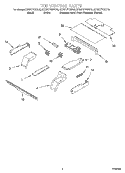 TOP VENTING, OPTIONAL Diagram and Parts List for KEBS177DSS10  KitchenAid Wall Oven