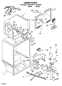 LINER PARTS Diagram and Parts List for TT18AKXPQ03  Estate Refrigerator
