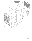 SECTION Diagram and Parts List for AD0302XM1  Whirlpool Dehumidifier