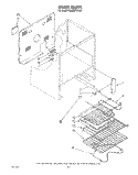 OVEN (CONTINUED) , LITERATURE AND OPTIONAL Diagram and Parts List for RE960PXVW0  Whirlpool Range