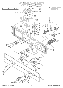 CONTROL PANEL, LITERATURE Diagram and Parts List for KEBN100YBL0  KitchenAid Wall Oven