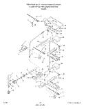 BURNER , LIT/OPTIONAL Diagram and Parts List for B4607X0  Roper Range